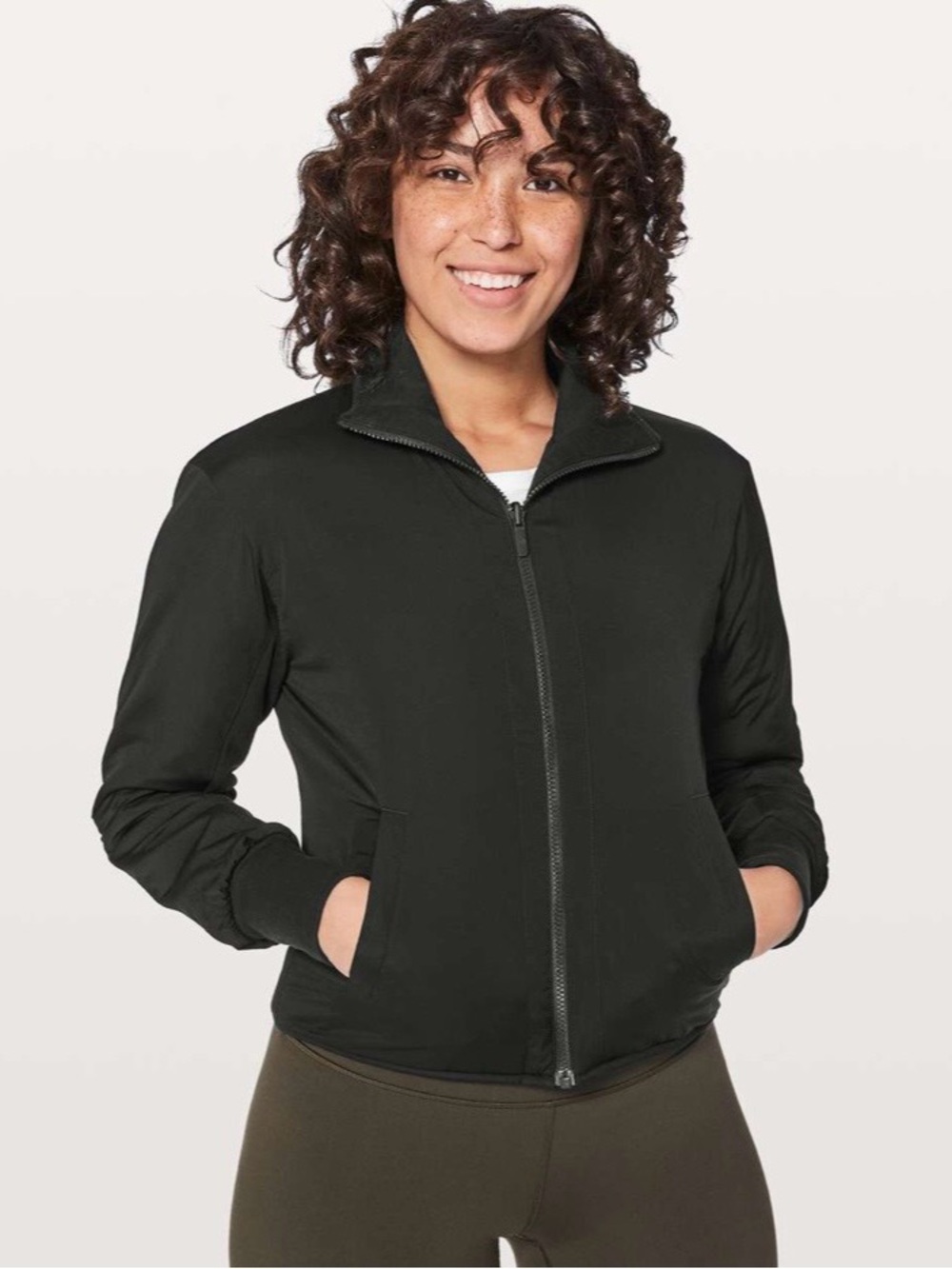 Lululemon Forever warm jacket - reversible - reflective details